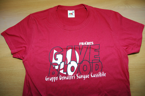 maglietta rosso mattone fratres 2006